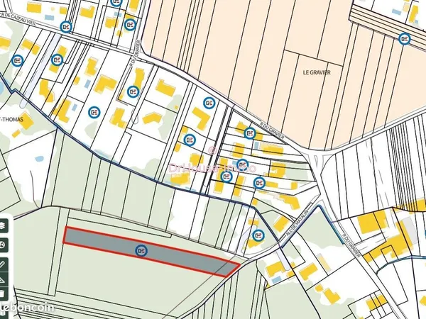 Terrain 4963 m² arsac