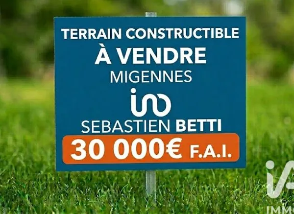 Terrain 545 m²