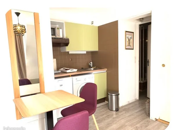 Appartement 25 m2 plage à pieds