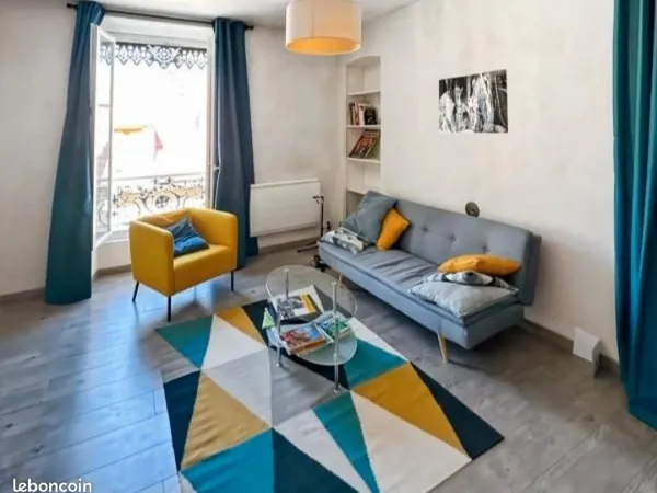 Charmant duplex T3 de 60 m² au calme — Dernier étage — Quartier Gare / Alsace-Lorraine
