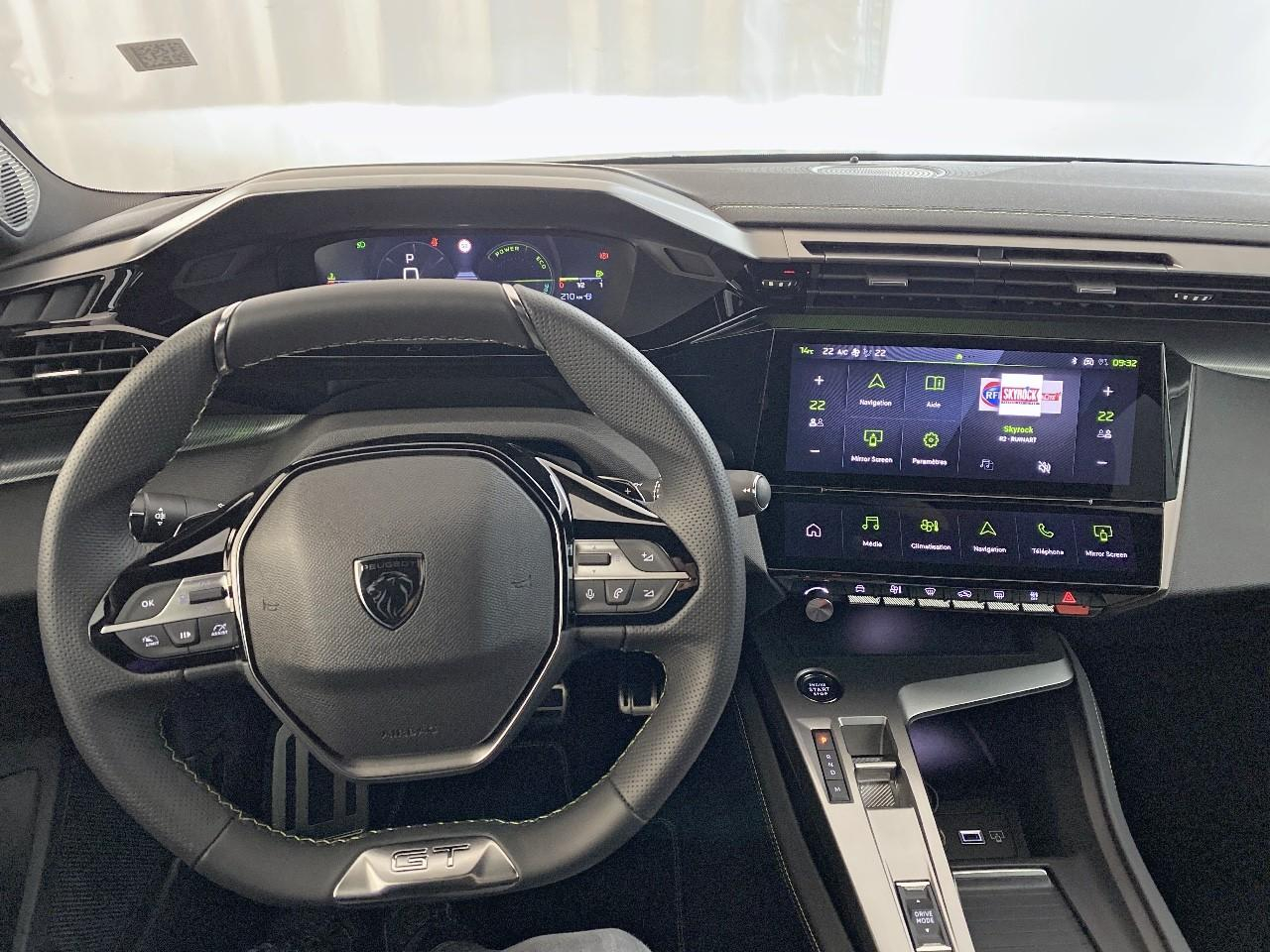 Peugeot 408 hybrid 145 e-dcs6 gt — photo 15