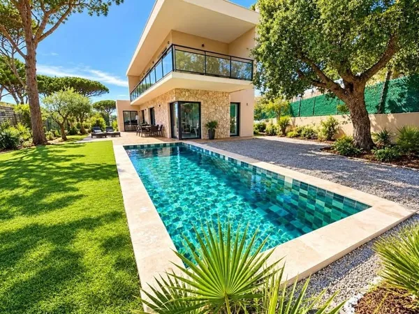 A VENDRE : VILLA NEUVE CONTEMPORAINE AVEC PISCINE  166 m² T5