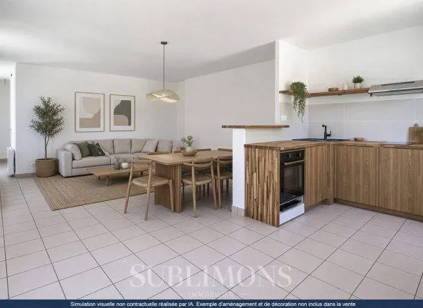 Appartement 3 pièces 63 m²