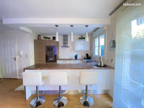 Duplex 3 pièces avec terrasse vue Seine (Sans vis à vis)