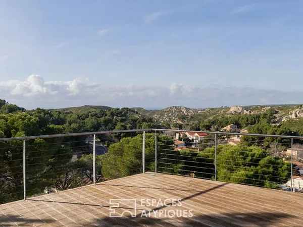 Maison d'architecte avec panorama mer - Ensuès-la-Redonne
