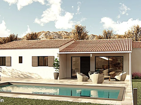 Villa 90m² avec garage sur 450m² a CARPENTRAS