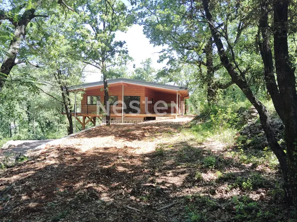 Maison d'architecte d'exception à Monoblet avec vue panoramique à 360°