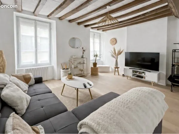 Appartement meublé 104 m² - 2/3 chambres - La Ferté-Bernard
