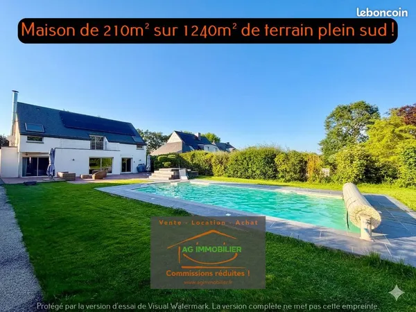Propriété 9 pièces 210 m²