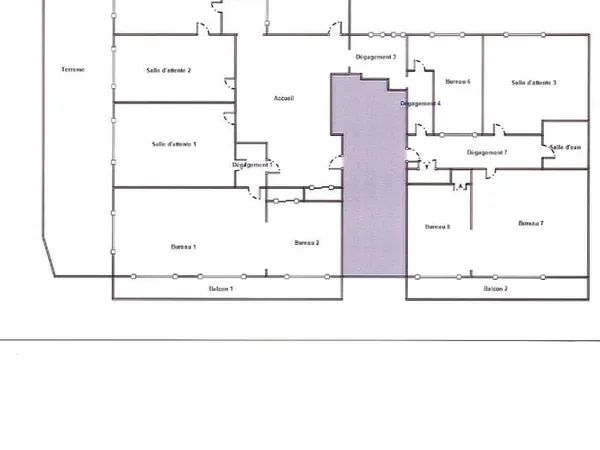 Bureau 203 m²