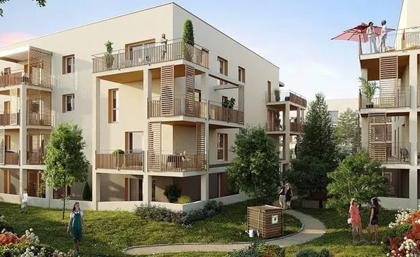 Appartement en dernier étage en coeur de ville