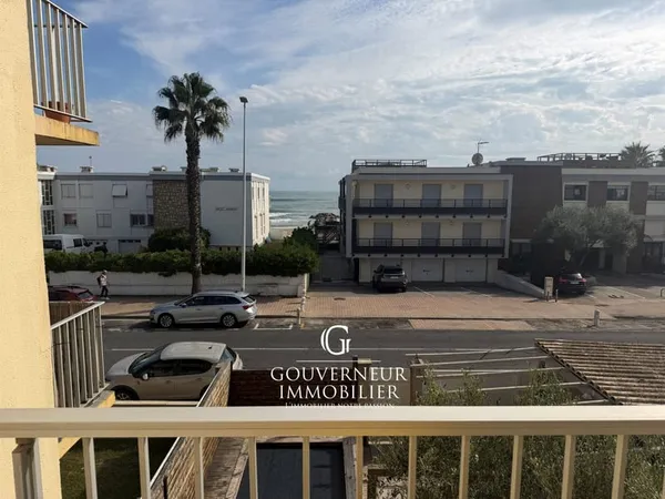 PALAVAS Studio meublé vue mer (Sept/Juin)