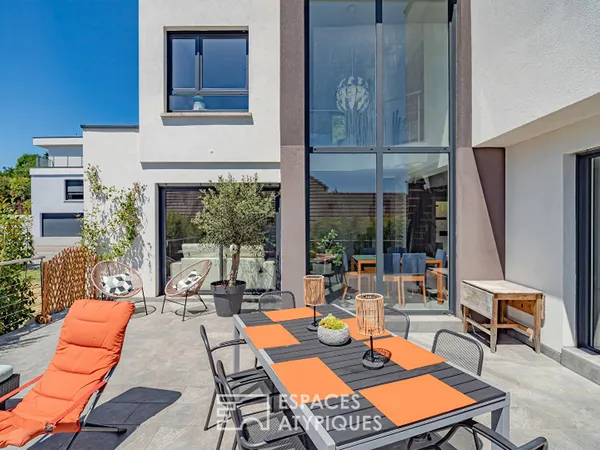 Maison contemporaine aux volumes uniques