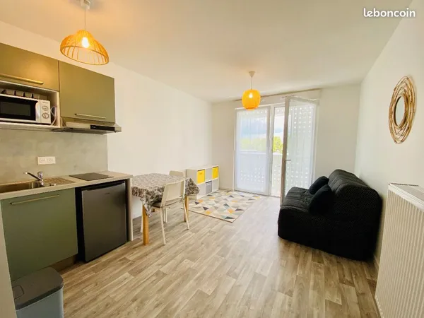Studio 1 pièce 23 m²
