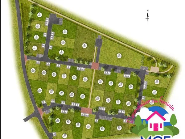 Terrain 413 m² Bréval
