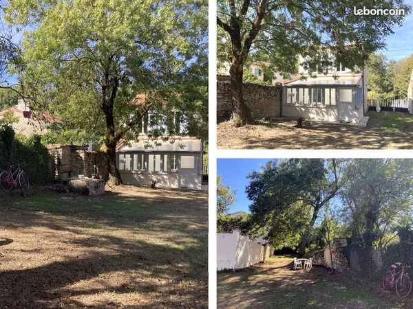 Maison meublée avec jardin - Location temporaire - 740 /mois - Saint-Savinien