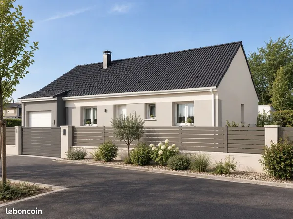 Plain pied a Bertry axe cambrai-Le cateau