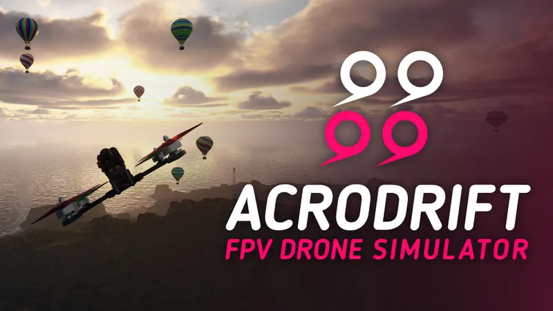 ACRODRIFT: FPV Drone Simulator launches in Early Access on Steam on this date
