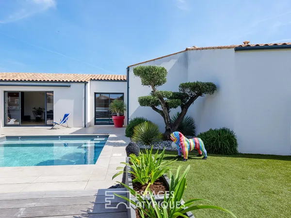 Villa contemporaine avec piscine