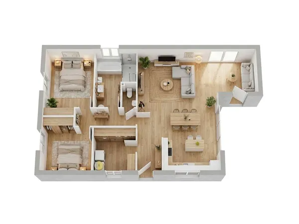 Maison 3 pièces 86 m²