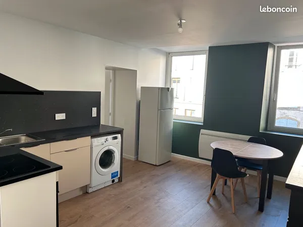 Grand 2 pièces neuf et isolé