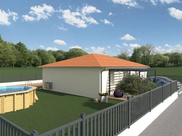 Maison 3 pièces 75 m²
