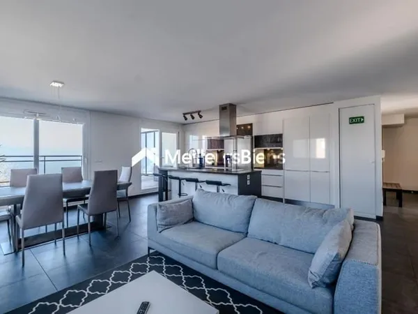 Appartement T4 103m² Evian les Bains, garage, vue lac