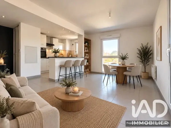 Appartement 3 pièces 60 m²