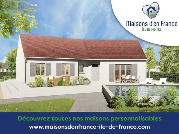 Faites construire votre maison 100 m² avec terrain à LINAS (91) !