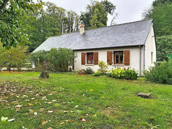 Maison de plain pied à Lussault Sur Loire, 4 chambres