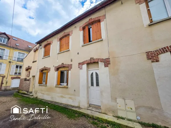 Appartement centre-ville 3p- 40m²- 2 ch- balcons