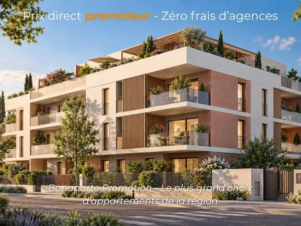 FRAIS DE NOTAIRE OFFERT POUR CE T2 DE 45 M² AVEC TERRASSE - PROCHE CV DE PERPIGNAN