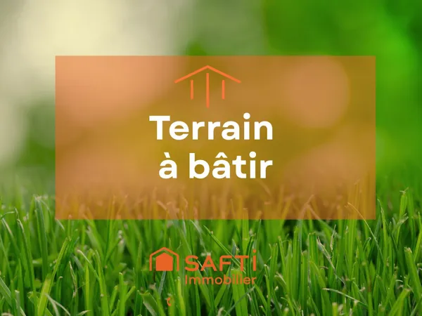Beau terrain à batir de 518 m²