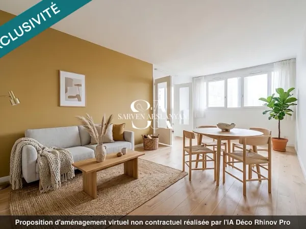 Appartement 2 pièces 53 m²