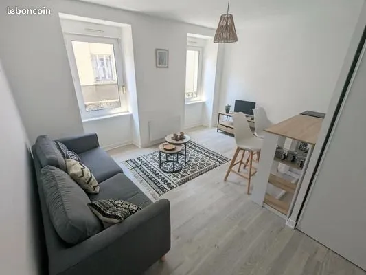 T2 meublé 31 m² - Centre de Brest - Proche tram Jean Jaurès