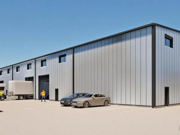 Local industriel 418 m²