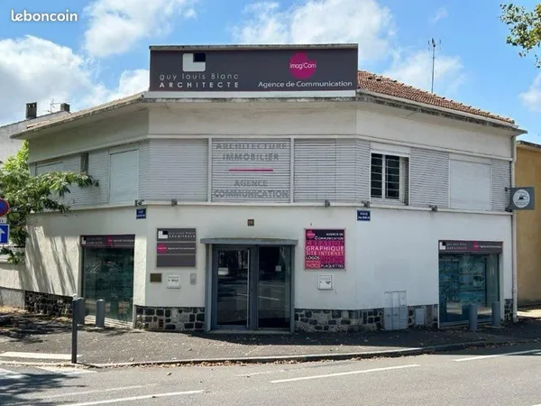 Béziers - Bureaux 84m² rénovés + jardin privatif 100 m², vitrine sur avenue passante