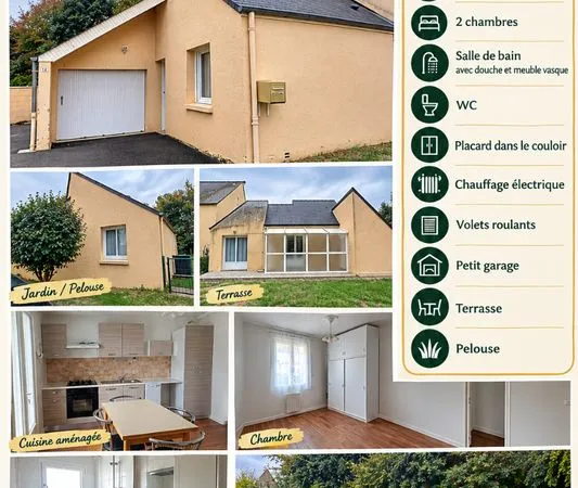 Maison à louer dans lotissement