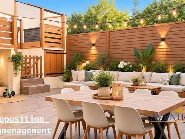 Maison mitoyenne moderne