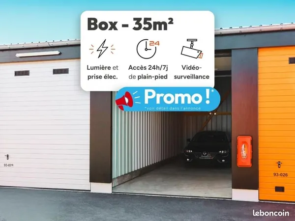 Garage/box 35 m² Saint Germain Les Arpajon