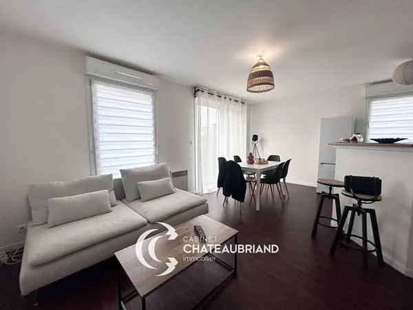 A LOUER - MINIAC MORVAN - T2 RECENT - 40.69 m² - BALCON - PARKING