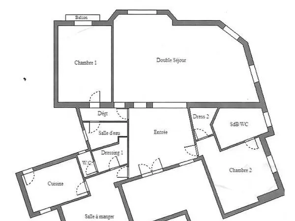 Appartement 5 pièces 148 m²