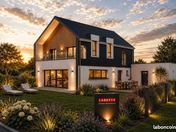Projet de construction d'une maison 135 m² avec terrain à VANNES (56)