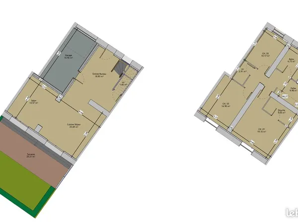 Jolie maison à 5 km de Esch-sur-Alzette à THIL