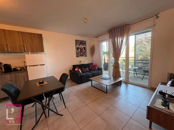 Appartement T2 avec balcon vendu loué