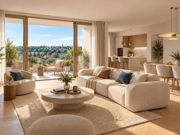 Appartement 3 pièces 63 m²