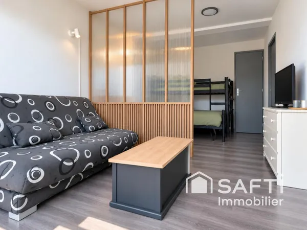 APPARTEMENT T2 MEUBLE ENTIEREMENT RENOVE 32m²