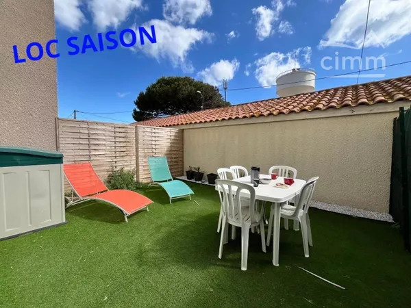 Appartement proche plage avec terrasse
