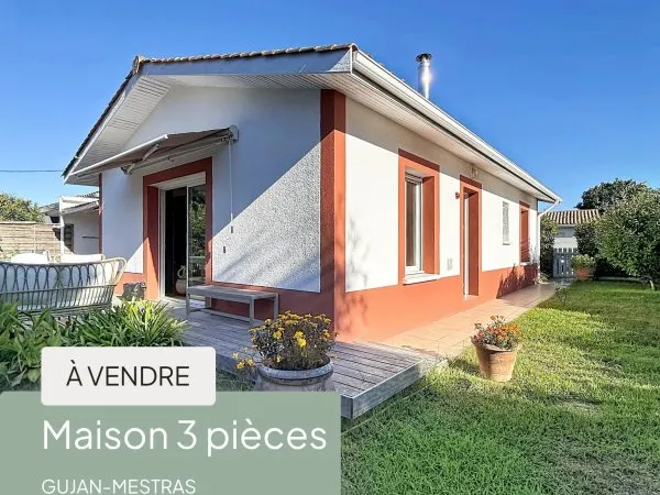 Gujan-Mestras - Maison de plain-pied rénovée - Calme et belles prestations