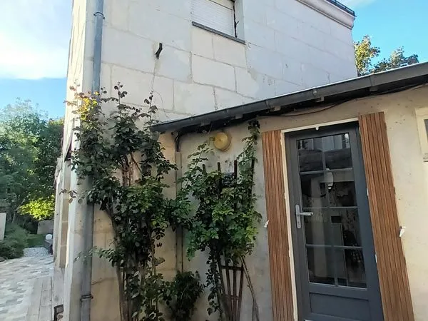 Maison de ville au bord du Loir